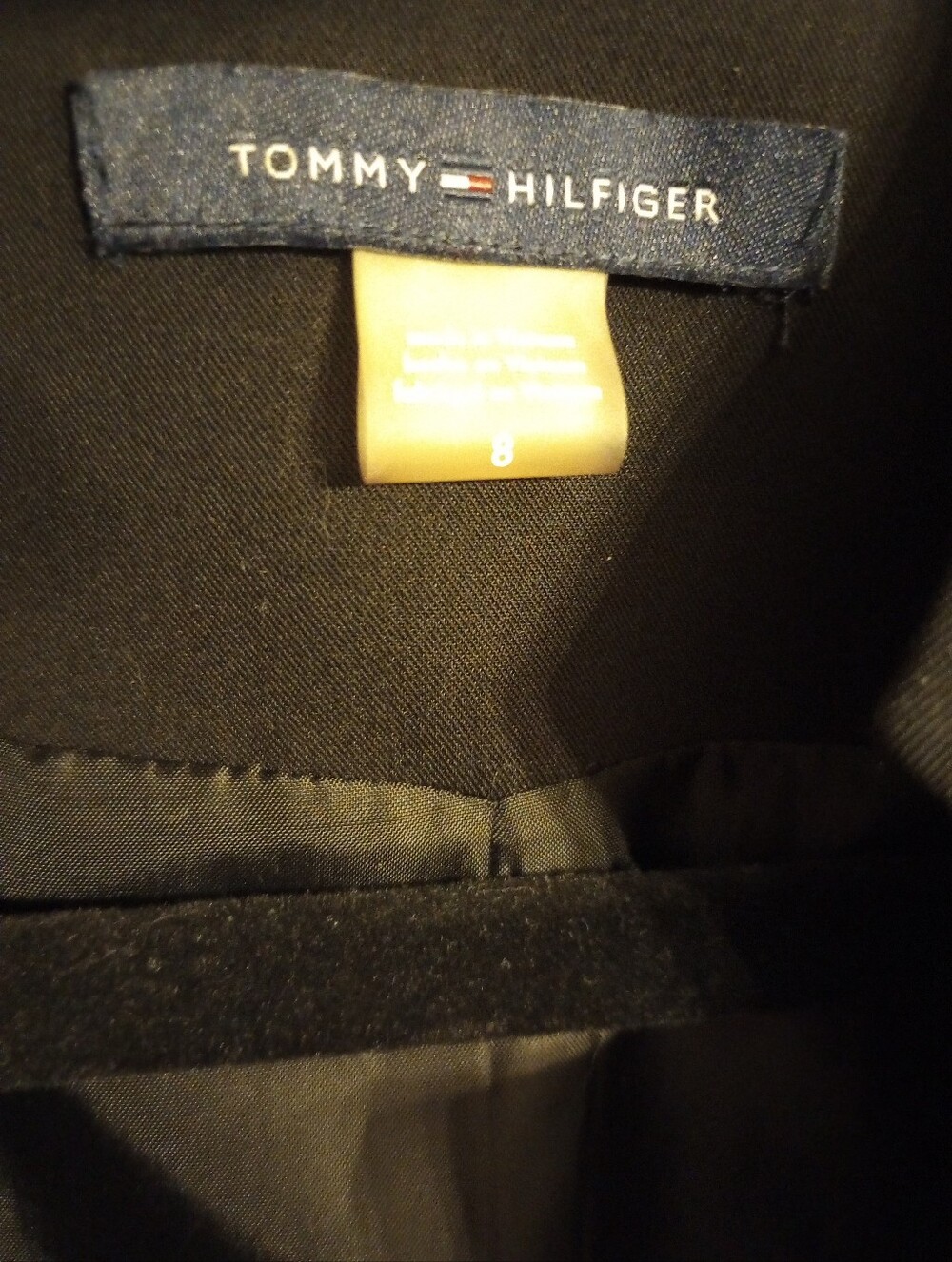 Tommy Hilfiger Blazer, Buttons Braided Size 8 - Picture 10 of 11